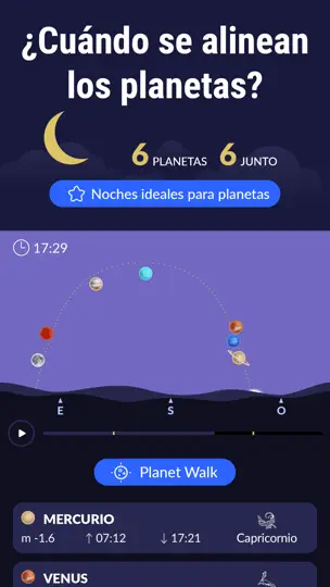 Captura de pantalla de Star Walk 2 Pro：Mapa Del Cielo en iPhone 2