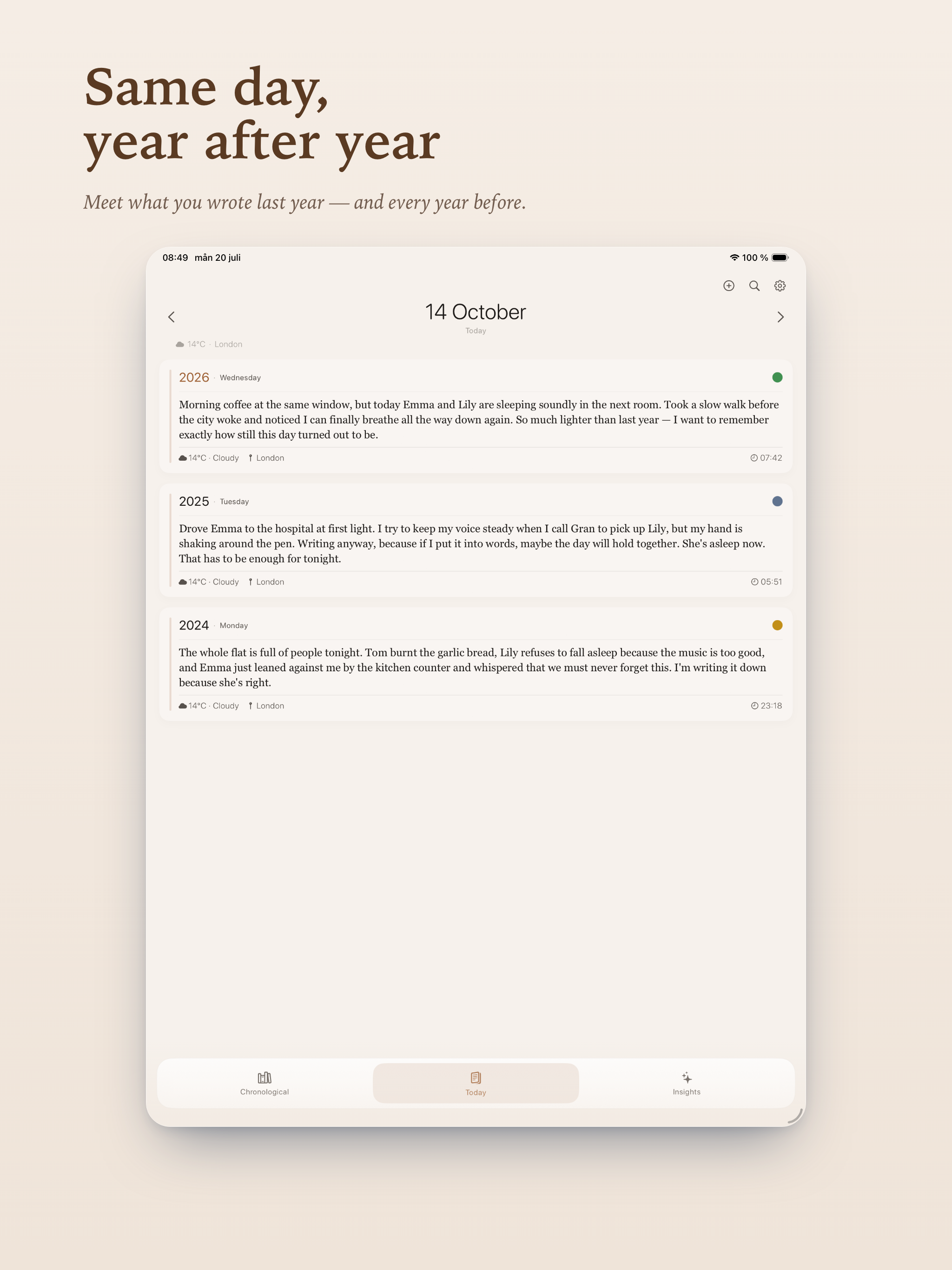 Heartwood Diary screenshot 7