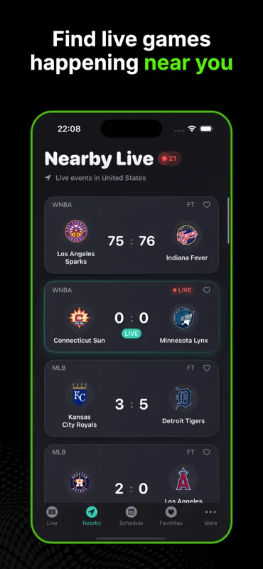 DRM - Live Sports Score & News screenshot 2 of 9