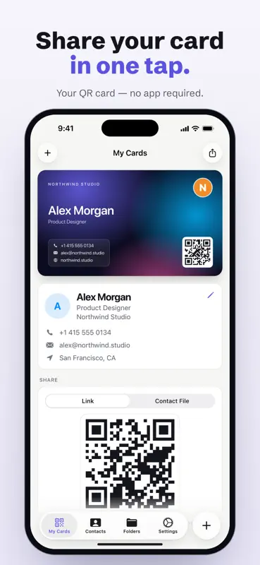 Visty: Business Card Scanner screenshot 2 of 6