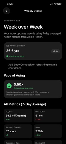 My Bio Age Screenshot 6 of 10