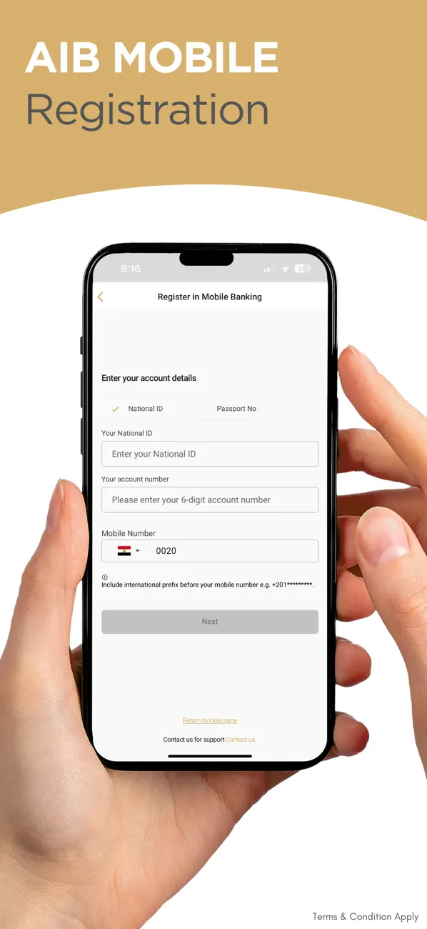 Screenshot #2 pour AIB Mobile App