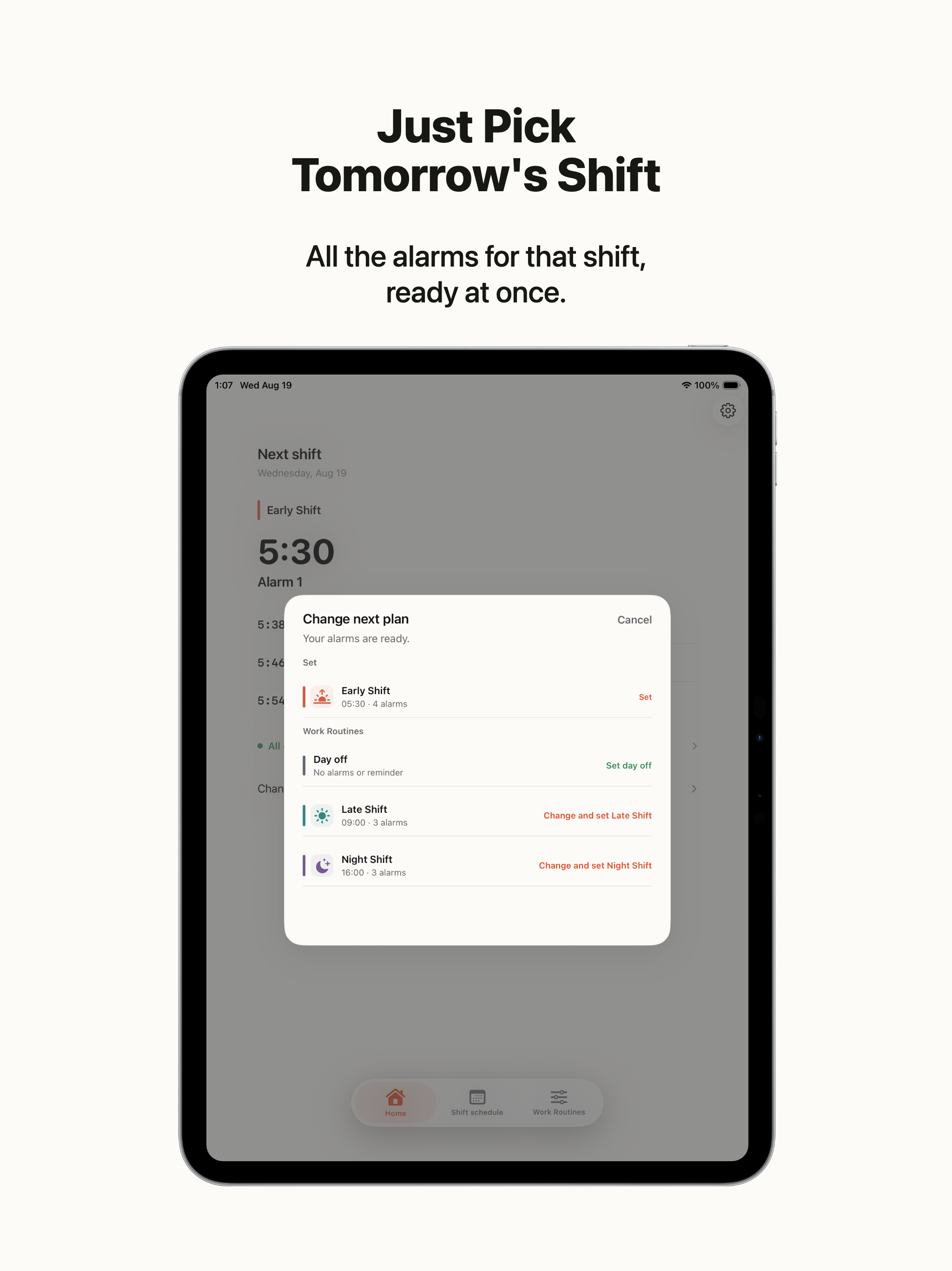 ShiftSet - Shift Work Alarm screenshot 8
