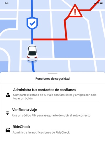 Uber: Autos, motos, taxi y más App Store preview screenshot 14
