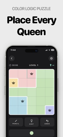 Sudoku Puzzle: ColorQueens screenshot 1