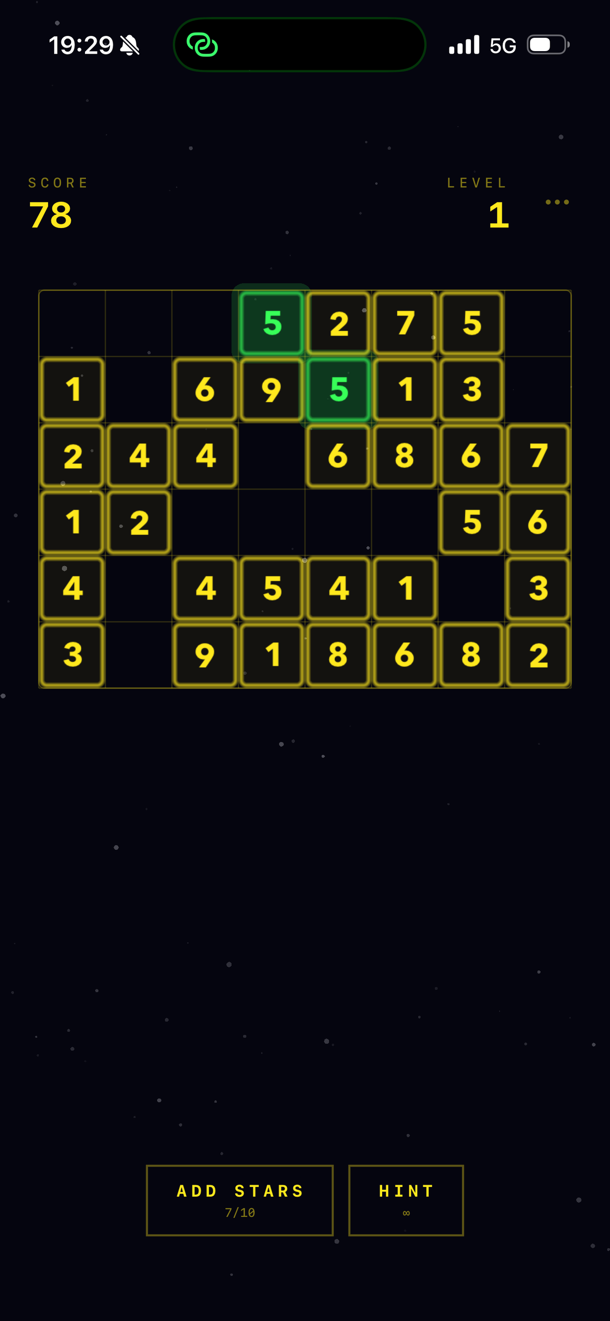 Star Numbers: Match Puzzle