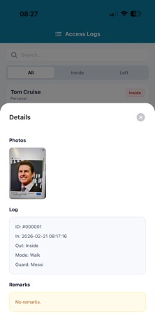 MiniGate Visitor Manager Screenshot 5 of 7