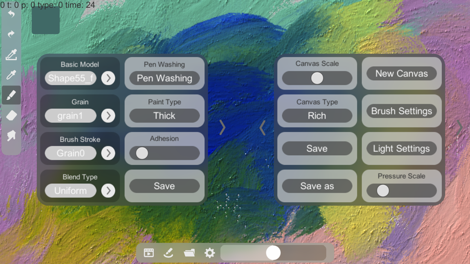 #1. DynBrushes (iOS) Podle: ColorfulPhone