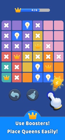 Queens Puzzle: Find The Queen Screenshot 2 of 5