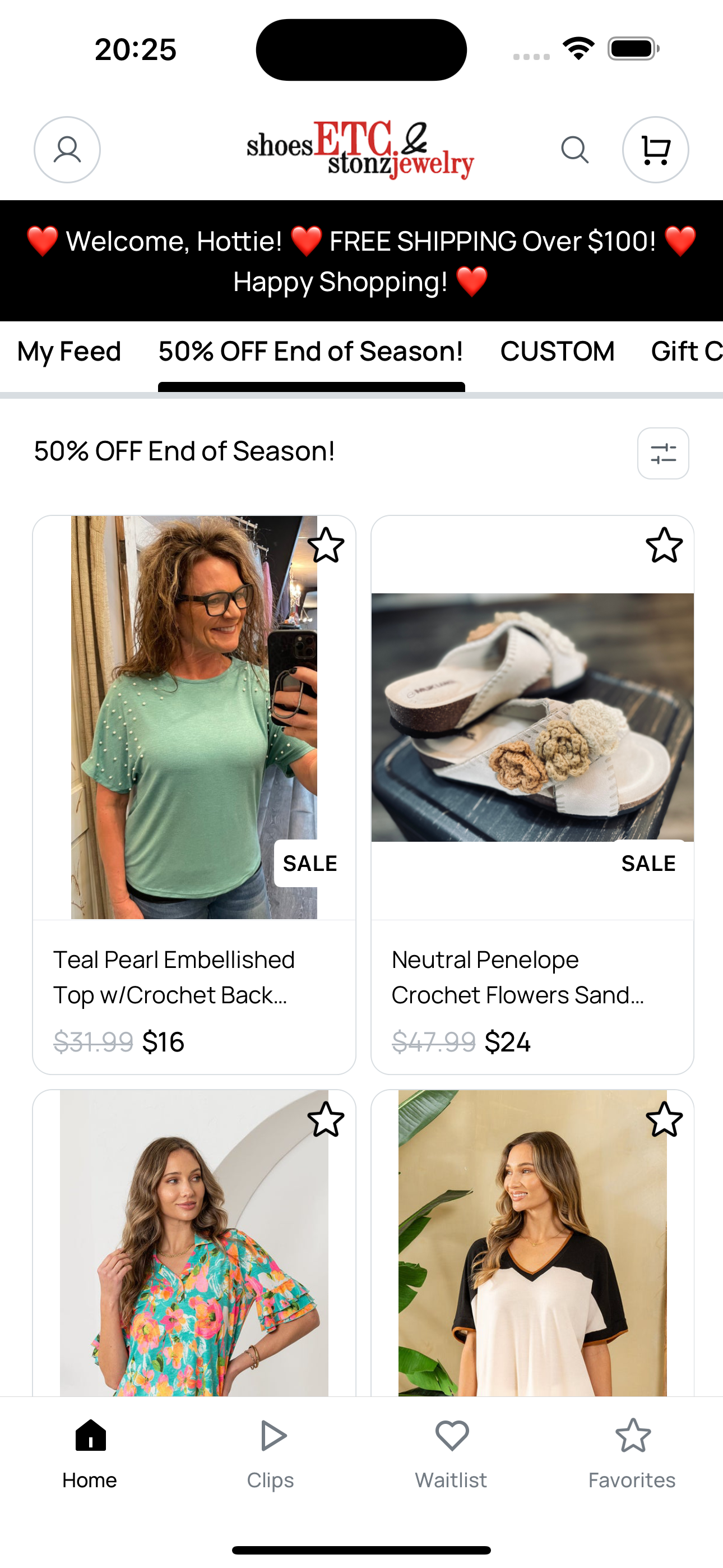 shoes etc & stonz jewelry