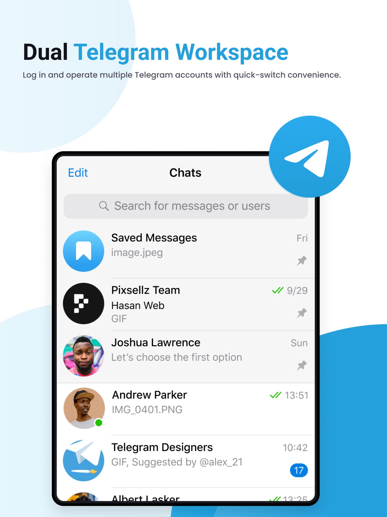 Screenshot 7 of Dual App: Web Messenger & Chat