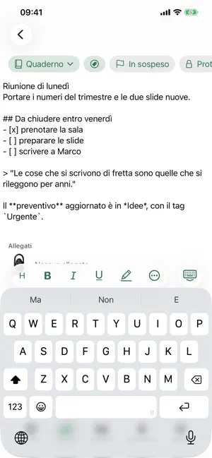 EveryJot screenshot 1