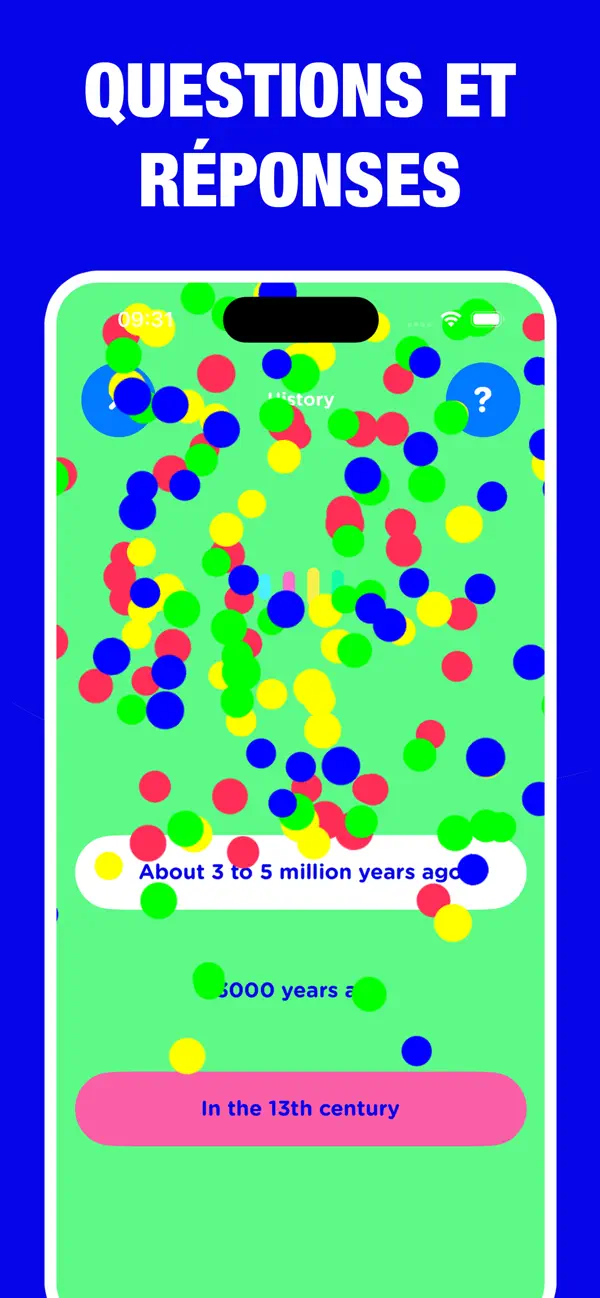 Screenshot #3 pour Quiz enfant histoire FluoKids