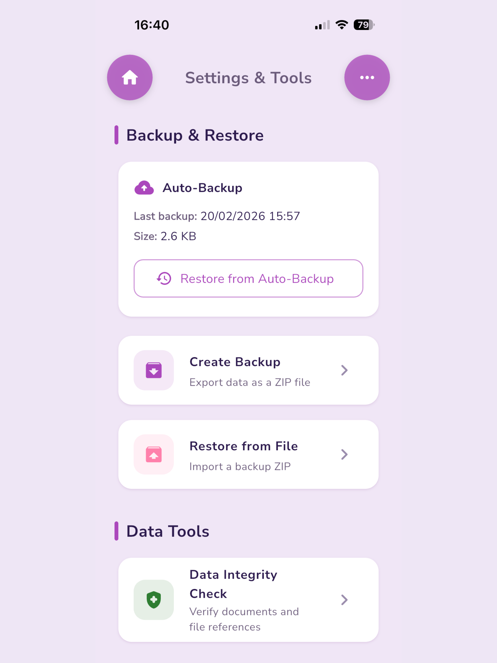MyHolidays planner
