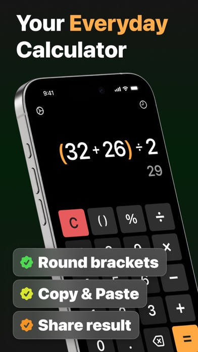 Calculator & AI Math Solver Screenshot