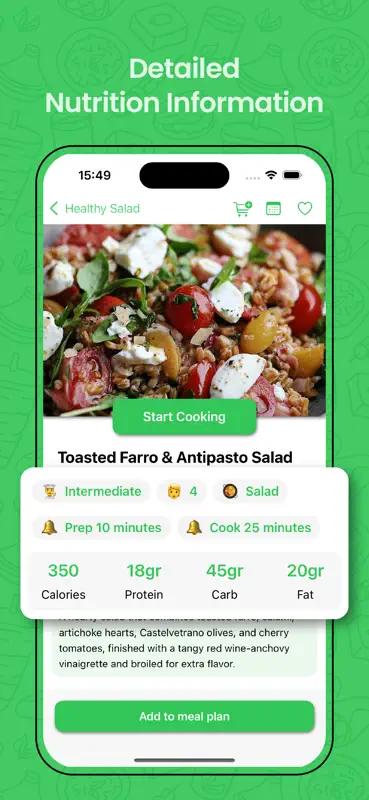 Recipe Hub: MeAl Planner Pro screenshot 5 of 6