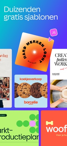 Canva: foto en video bewerken App Store preview screenshot 2