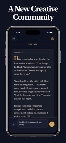 AI Stories iPhone screenshot