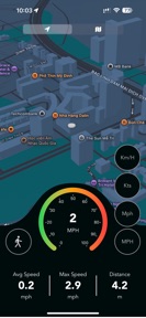 Speed Log: GPS Odometer & Map screenshot 1