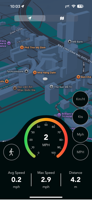 Speed Log: GPS Odometer & Map Screenshot 1 of 2