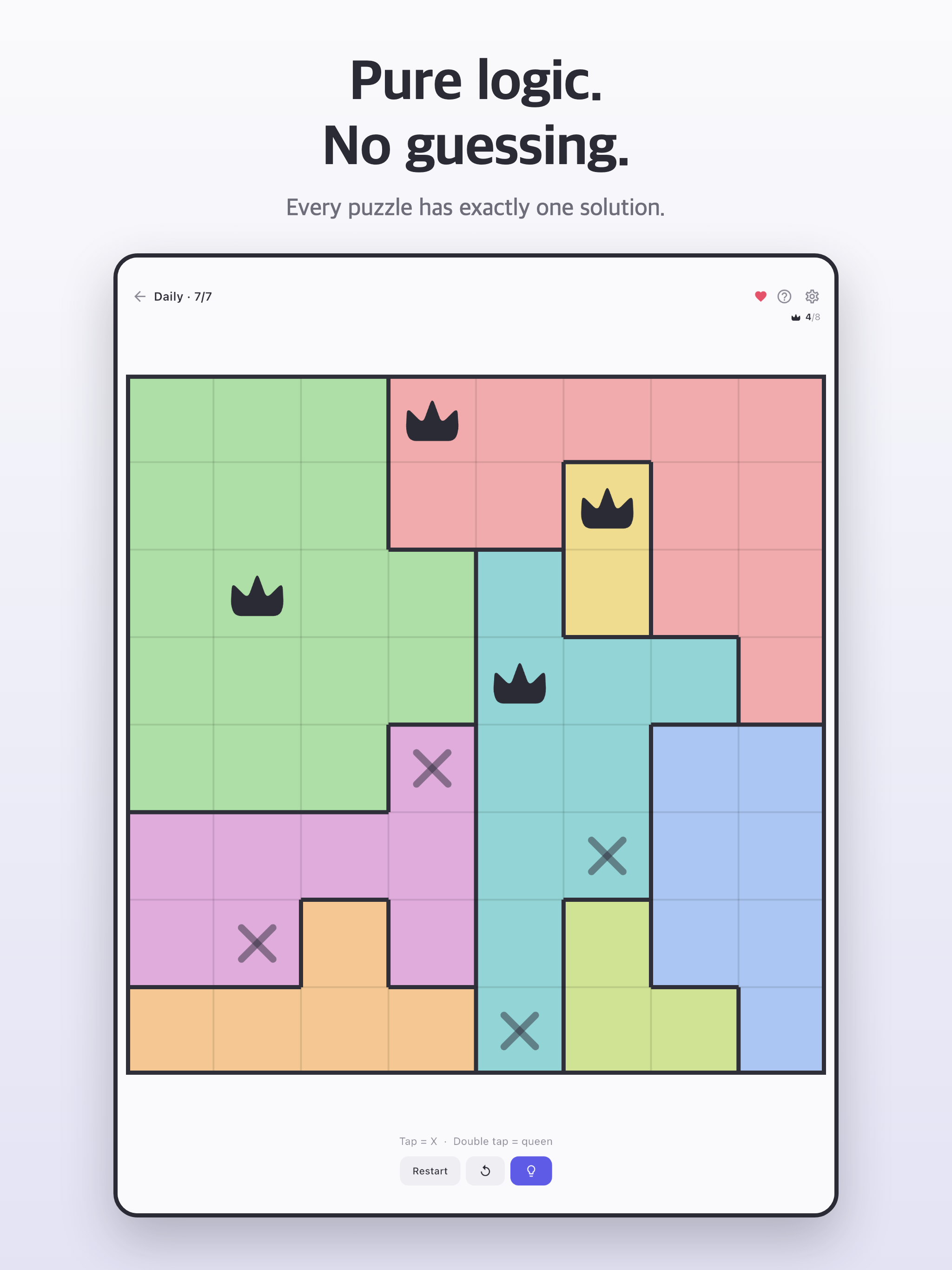 Queenkan — quiet logic puzzle screenshot 5