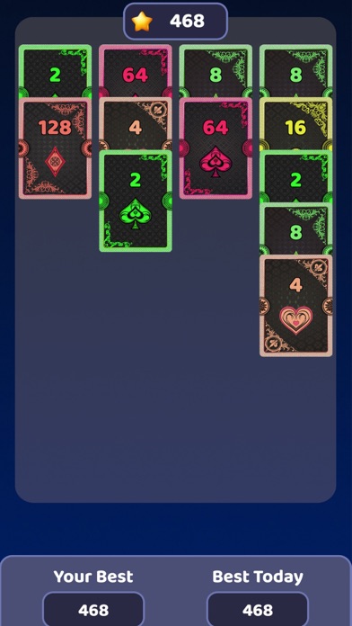 Solatire Merge Card Match Game Screenshot