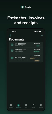 Serviq: Estimates & Invoices Screenshot 2 of 10