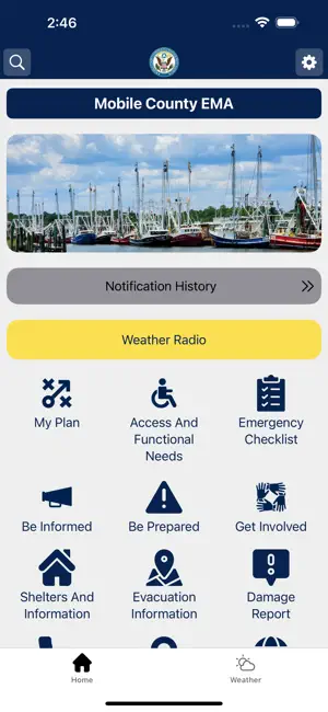 Mobile County EMA App screenshot 1