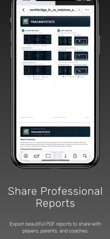 TrackMyStats: Soccer Screenshot 6 of 8