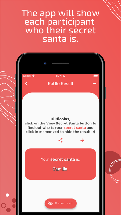 Screenshot #3 pour Père Noël Secret Tirage Facile