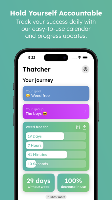Clear30: Quit Smoking Weed Screenshot