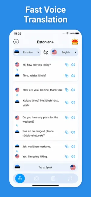 Estonian Translator & More + screenshot 2