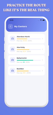 Driving Exam Test Routes Screenshot 5 of 6