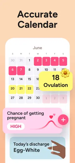 Period Tracker Period Calendar : capture d’écran 3 sur 10