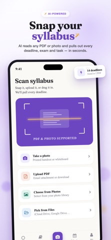 Semora: AI Syllabus Scanner screenshot
