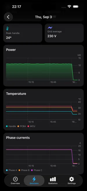 WallConnectorLog screenshot 3