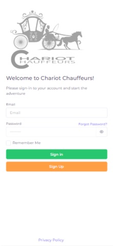 Chariot Passenger App screenshot