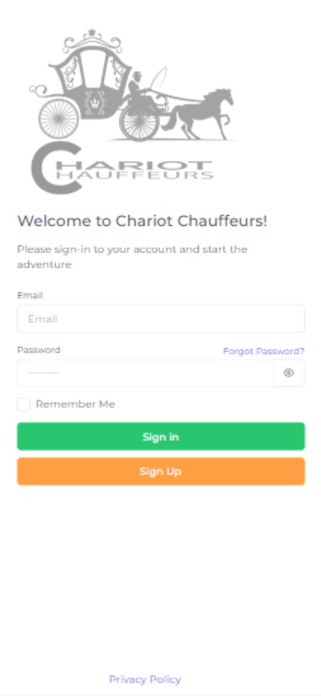 Chariot Passenger App Screenshot 4 of 7