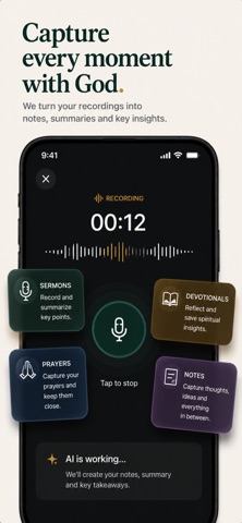 NoteBible: Smart Bible Widgets iPhone screenshot