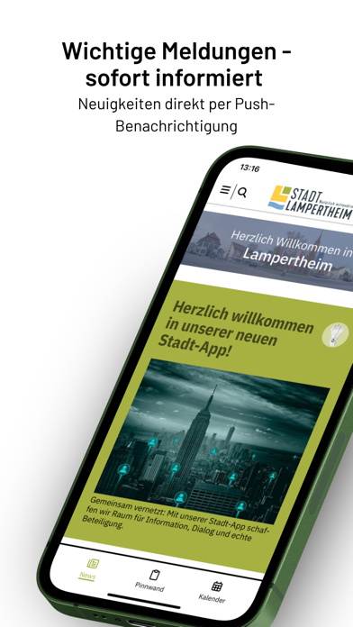 Mein Lampertheim iPhone screenshot 2