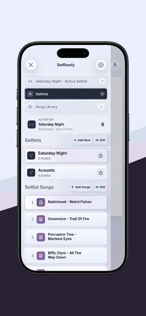 Setlist Manager - SongDeck screenshot 3