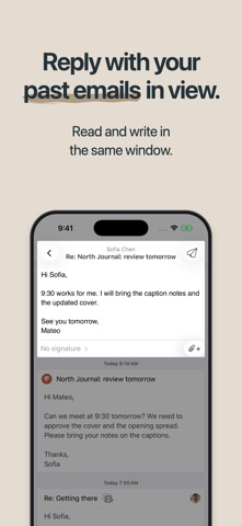 Unibox – Email by sender screenshot 5