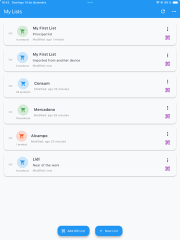 My Cart Pro app screenshot
