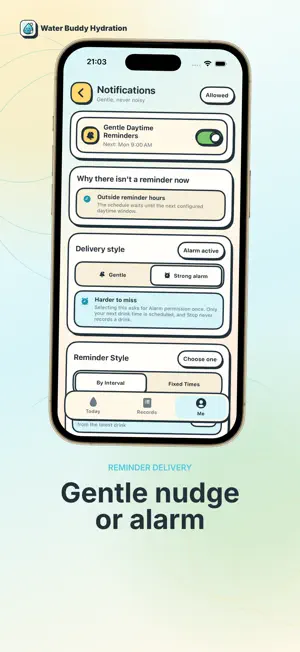 Water Buddy: Drink Reminder screenshot 3