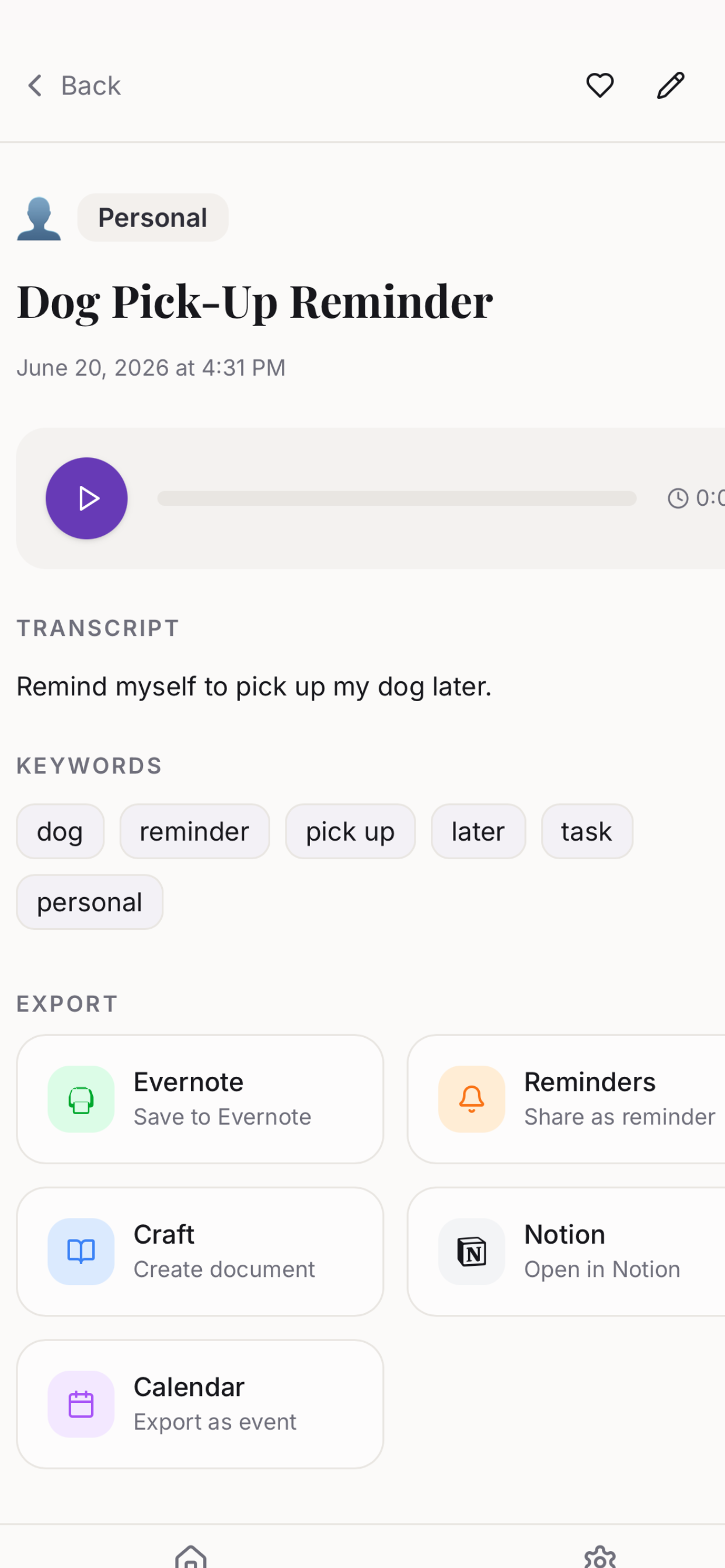 EchoNote.ai screenshot 2