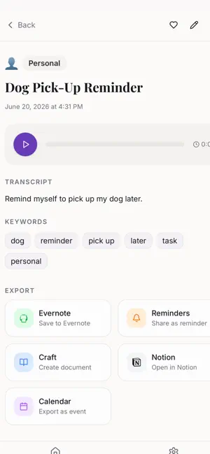 EchoNote.ai screenshot 2