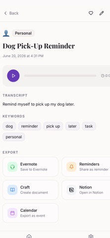 EchoNote.ai Screenshot 2 of 3