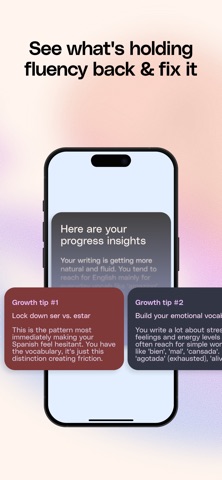 Moti - Language Journal iPhone screenshot