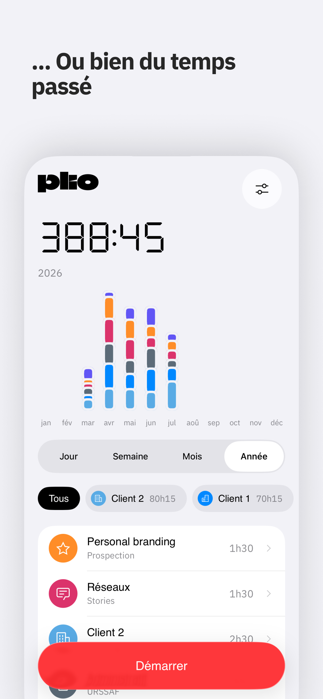 Plio: Time Tracker & Focus screenshot 8