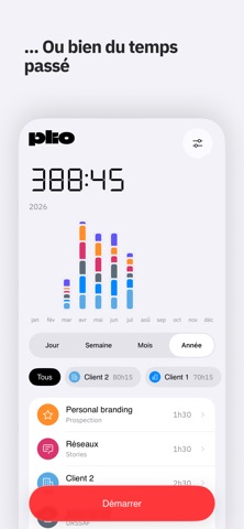Plio: Time Tracker & Focus Screenshot 8 of 10